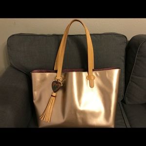 Consuela Rose Metallic Big Breezy East/West Tote